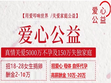 甘德捐卵助孕生子 爱心志愿者招募
